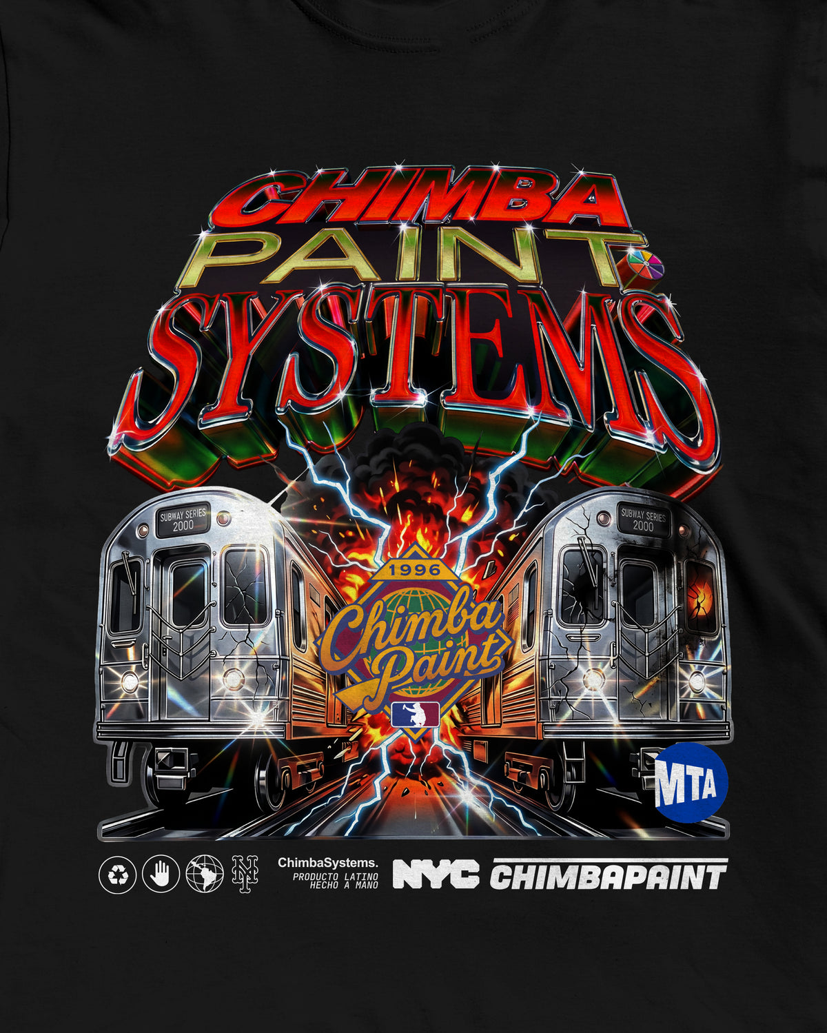 NYC SYSTEMS™ CAMISETA OVERSIZE