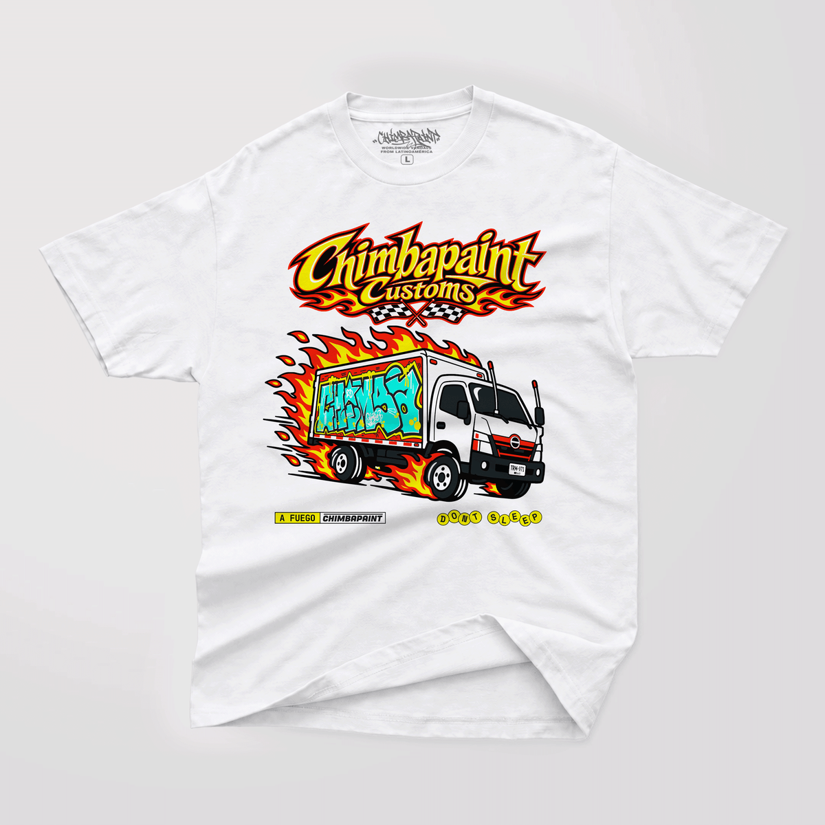 CUSTOMS™ CAMISETA OVERSIZE