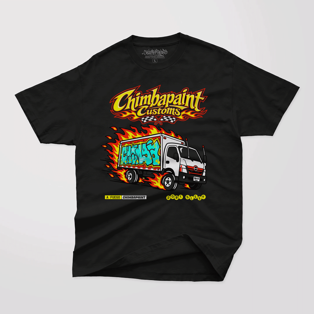 CUSTOMS™ CAMISETA OVERSIZE